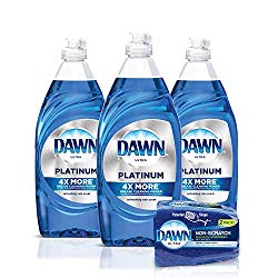 Dawn Platinum Dishwashing Liquid Dish Soap 