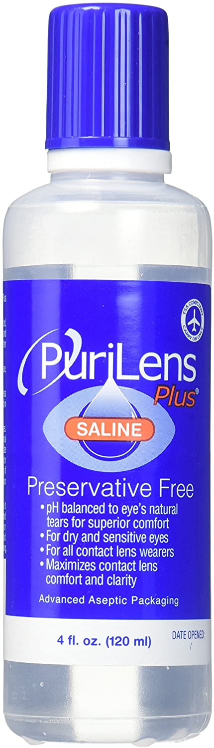 PuriLens Plus Preservative Free Saline