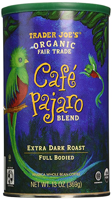 Organic FT Café Pajaro Blend Trader joe's