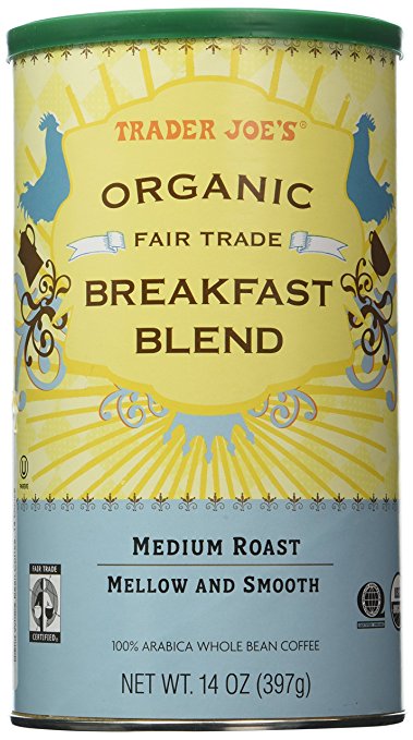 Organic fair trade Breakfast Blend Trader joe's