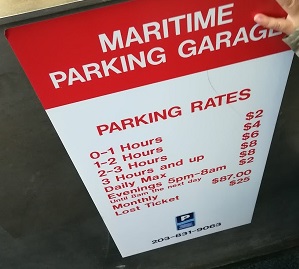 THE MARITIME AQUARIUM　駐車場