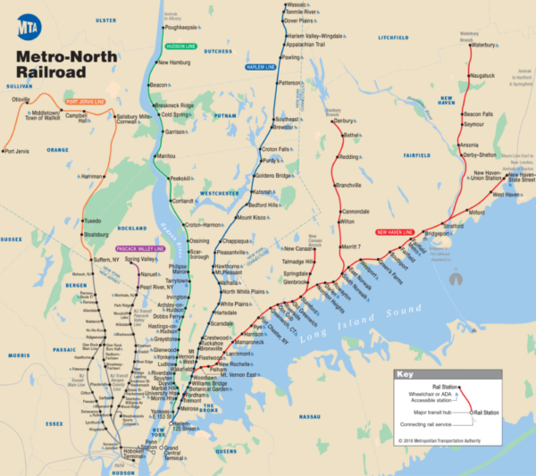 metro north map