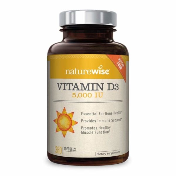 ビタミンD　NatureWise Vitamin D3 5,000 IU
