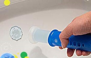 Scrubbing Bubbles Fresh Gel Toilet Cleaning Stamp　使い方