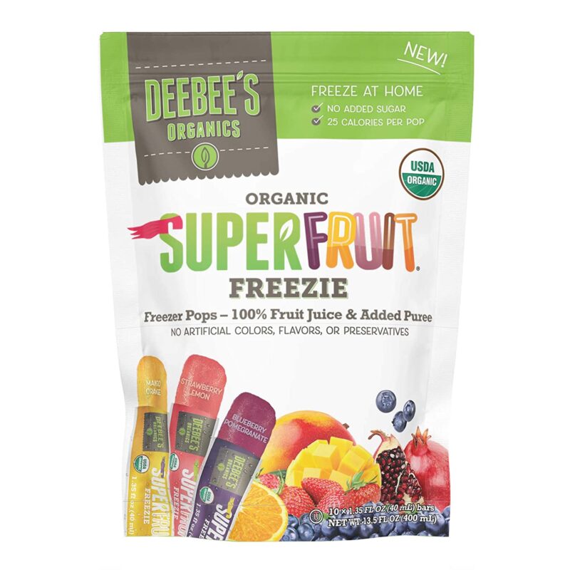 DeeBee's Organics SuperFruit Freezie 30 Pack