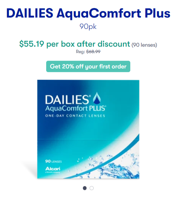 Dailies AquaComfort Plus Contact