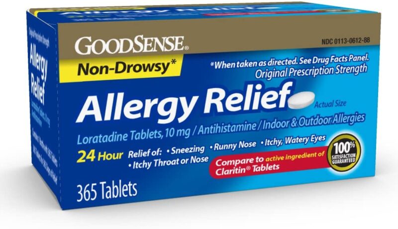 GoodSense Allergy Relief Loratadine Tablets 10 mg