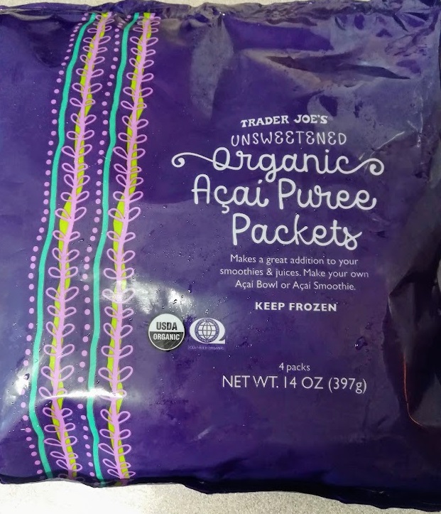 Organic Acai Puree Packets　