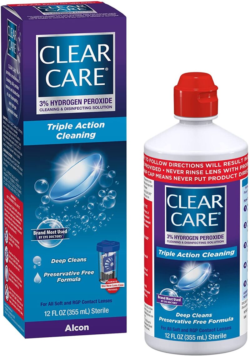 Clear Care Plus Cleaning and Disinfecting Solution