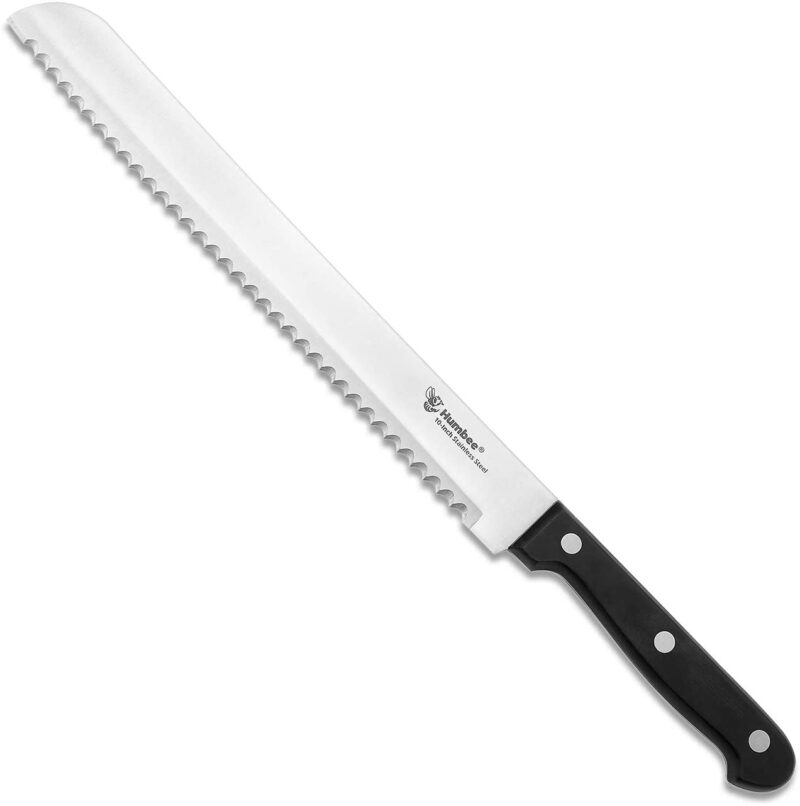 Humbee Chef Serrated Bread Knife For Home Kitchens Bread Knife