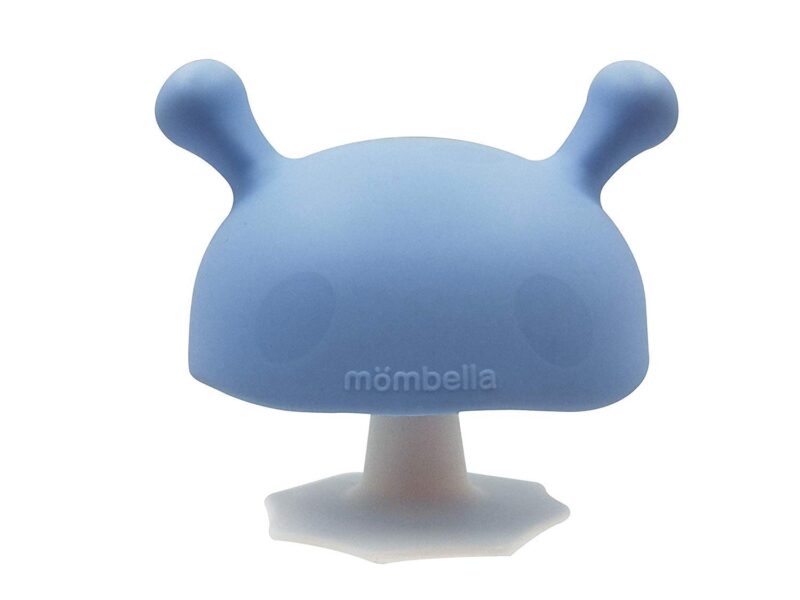 Mombella Mimi Mushroom Silicone Breast-Shaped Skin Like Soothing Pacifier Teether