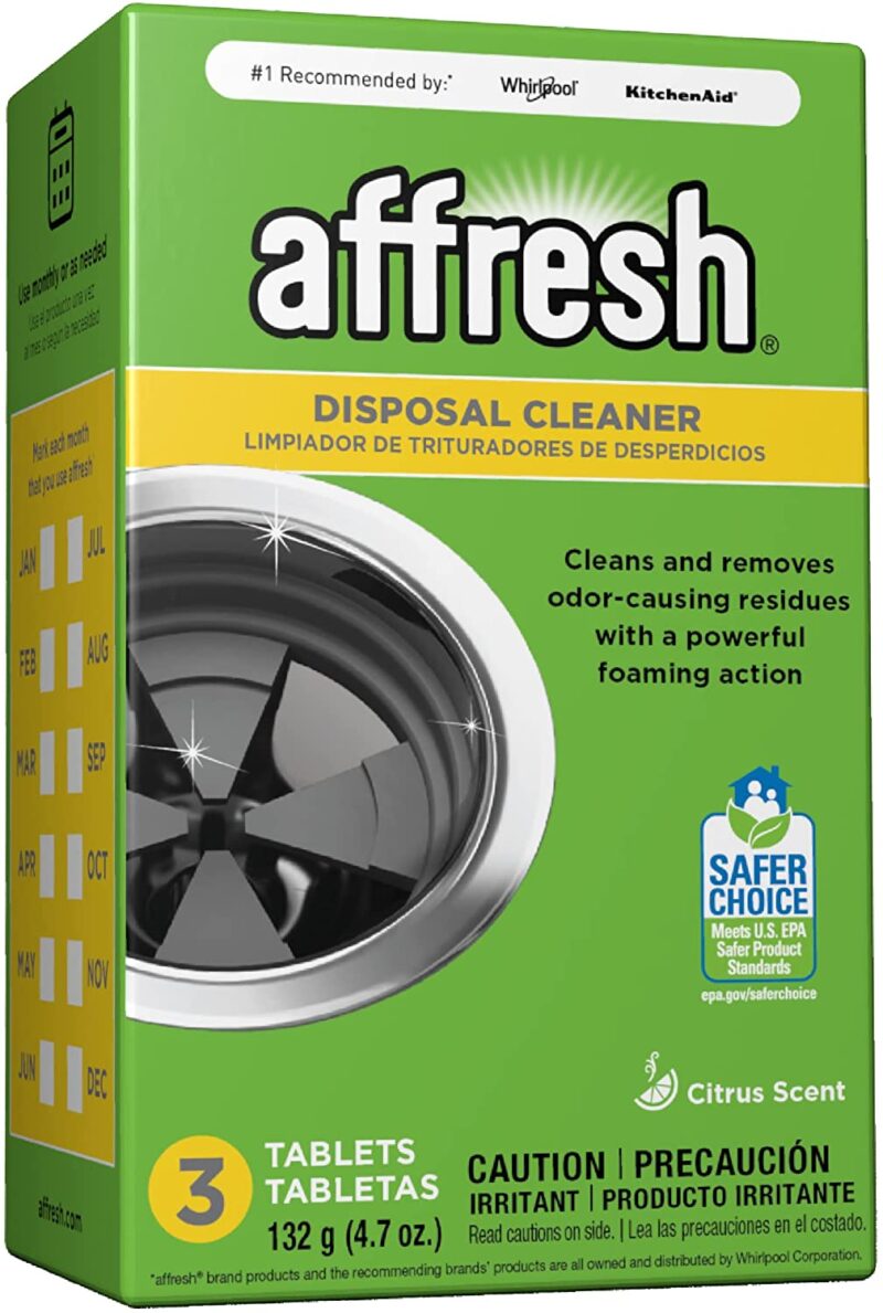Affresh Garbage Disposal Cleaner, Removes Odor-Causing Residues