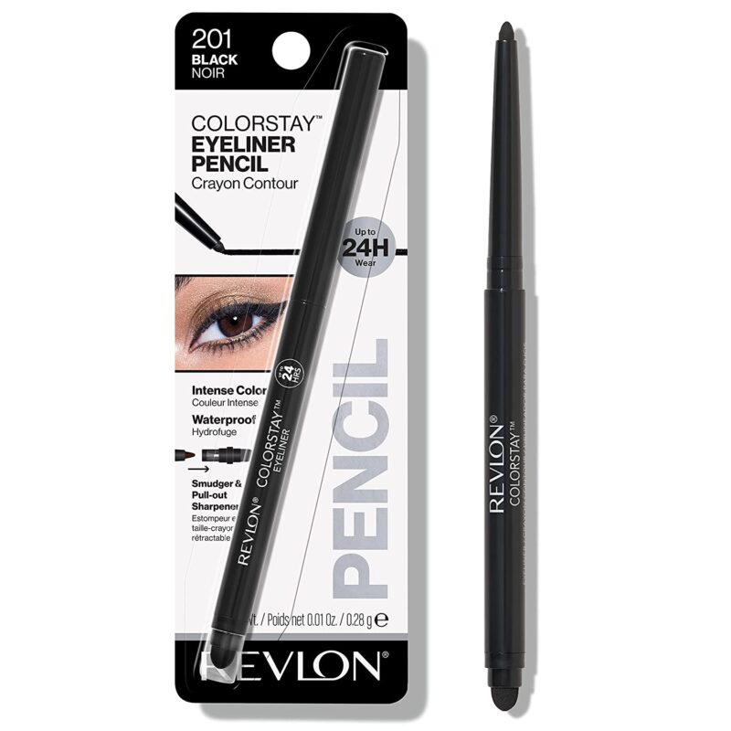 Pencil Eyeliner by Revlon, ColorStay Eye Makeup with Built-in Sharpener