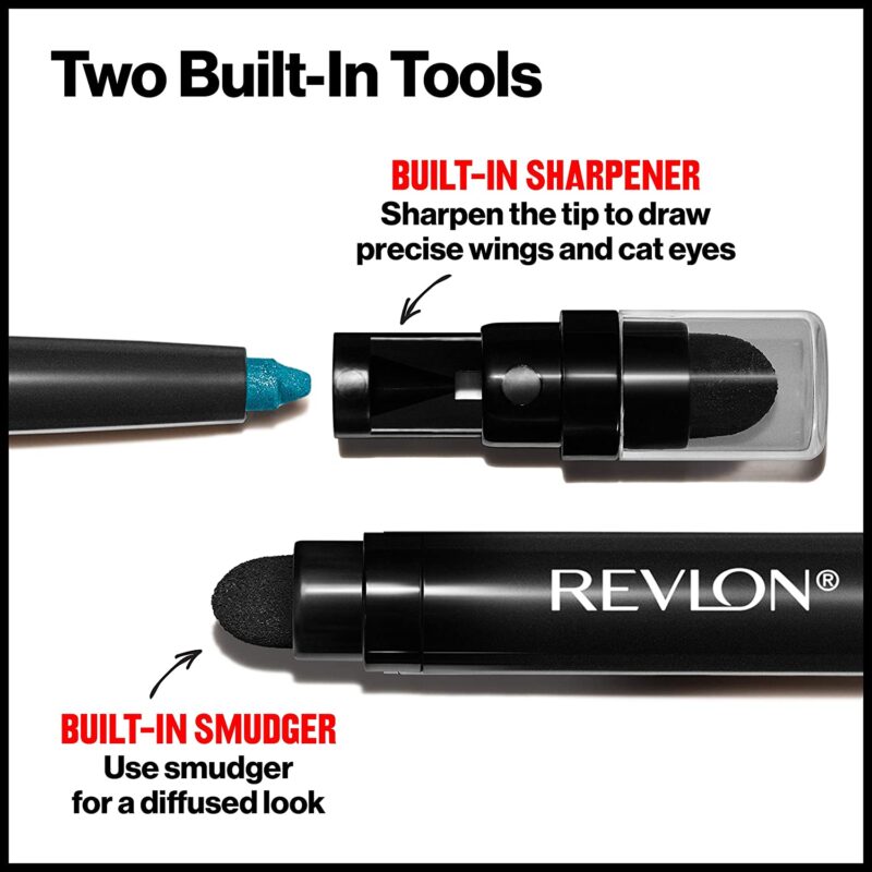 Pencil Eyeliner by Revlon, ColorStay Eye Makeup with Built-in Sharpener