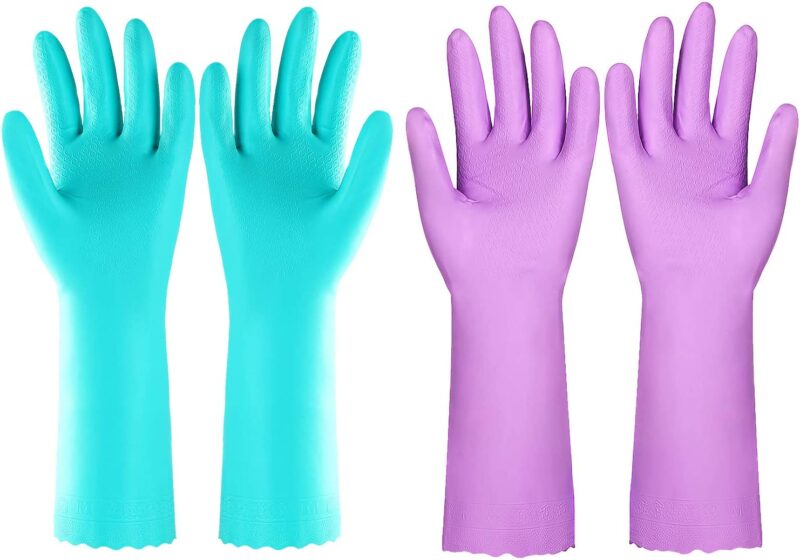 Reusable Dishwashing Cleaning Gloves with Latex free