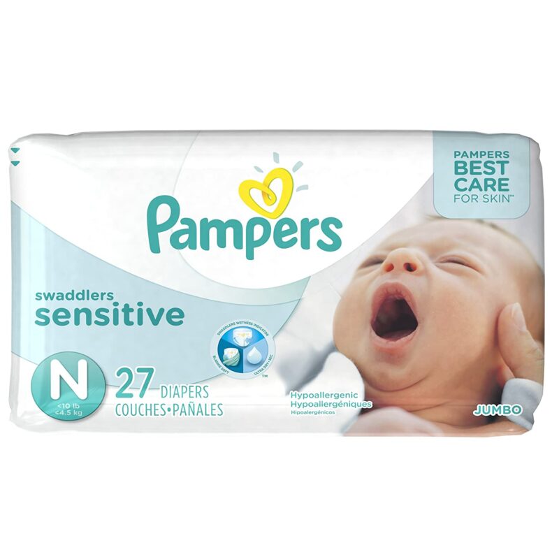 Pampers Swaddlers Sensitive　低刺激性おむつ