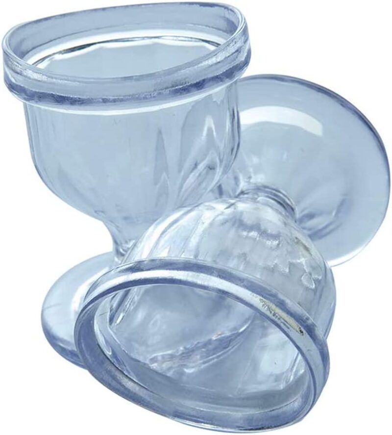 ChillEyes Transparent Eye Wash Cups for Effective Eye Cleansing