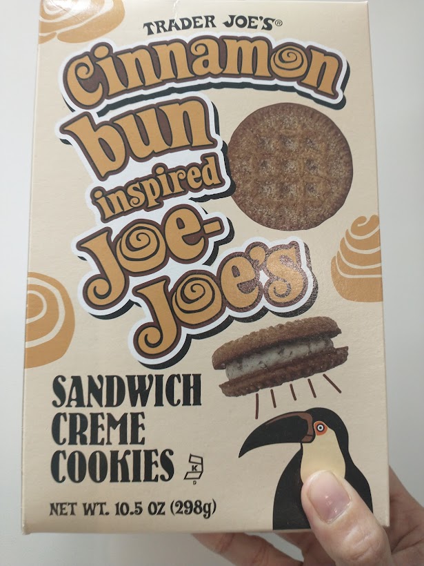 Cinnamon bun inspired Joe-joe's
