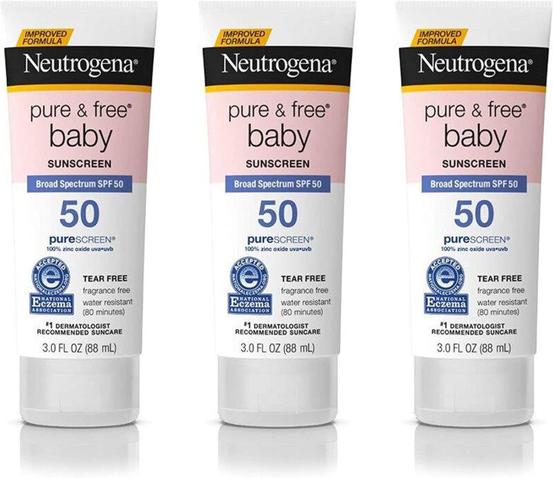 Neutrogena Pure & Free Baby Mineral Sunscreen Lotion