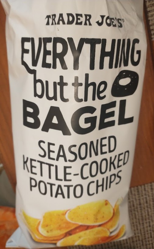 Everything but the bagel potato chip