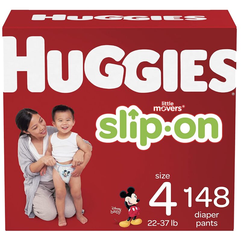 Huggies Little Movers Slip-On Diaper Pants　履かせるタイプのおむつ
