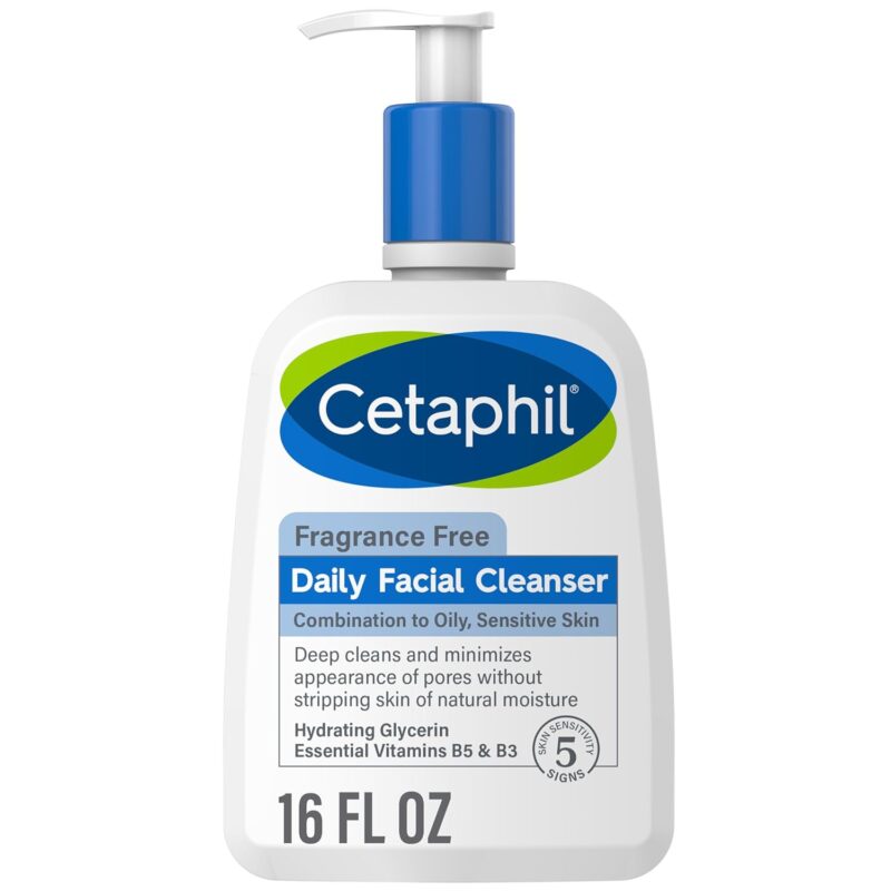 Cetaphil Face Wash, Daily Facial Cleanser