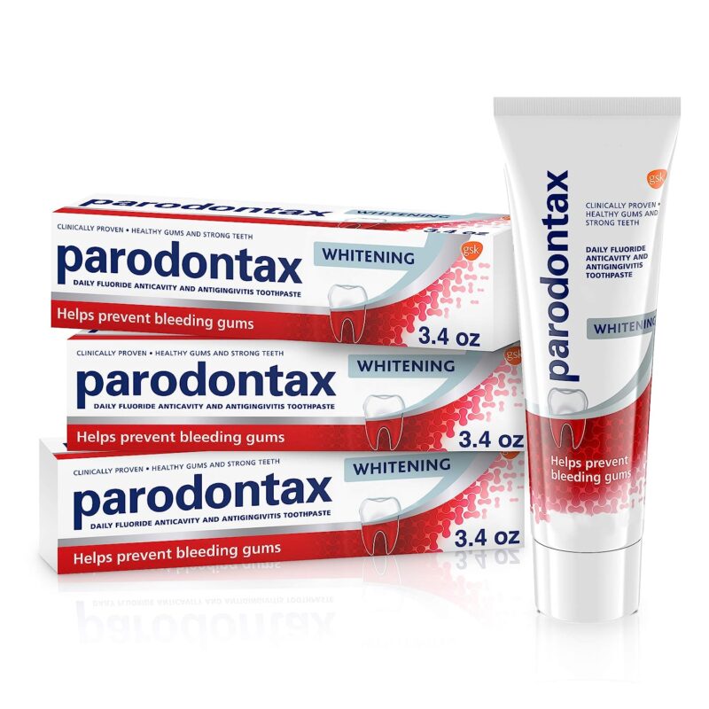 Parodontax Teeth Whitening Toothpaste To Help Bleeding Gums