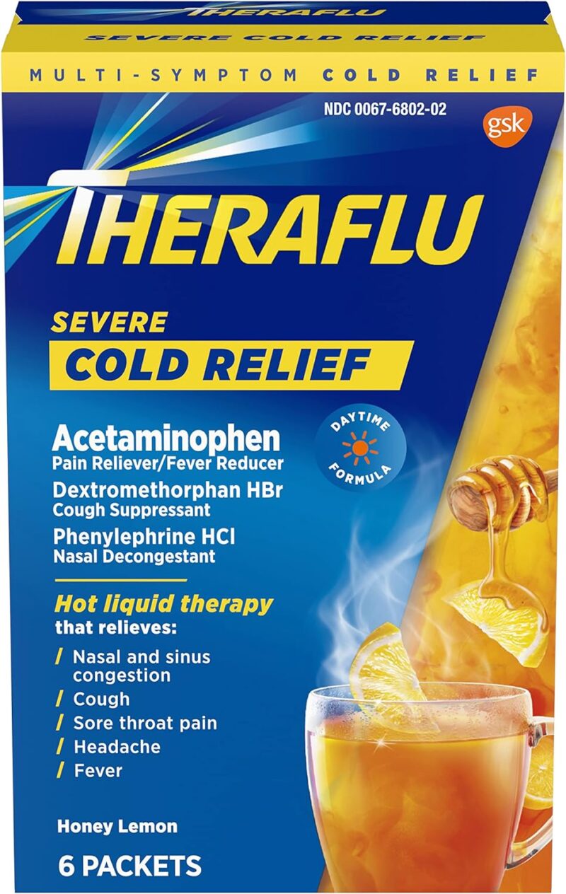 Theraflu MultiSymptom Severe Cold Relief Medicine