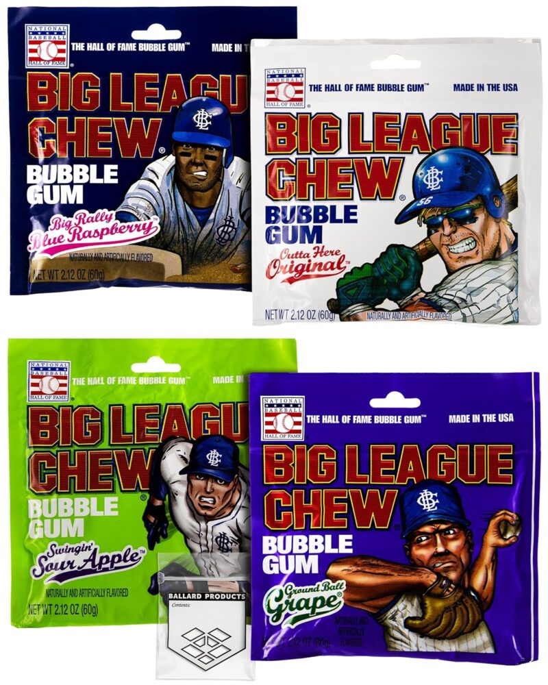 Big League Chew Bubble Gum Variety Pack