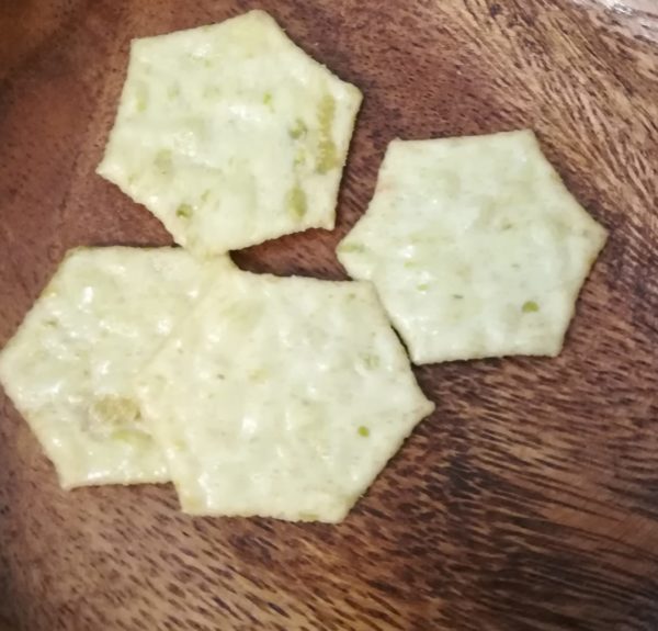 Mini Savory Thin Edamame Crackers
