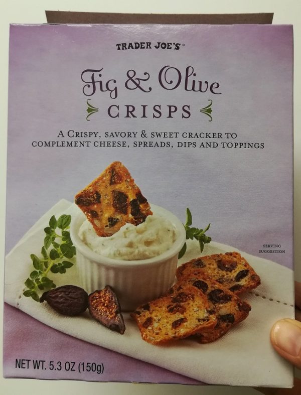 Fig & Olive Crisps　Trader joe's