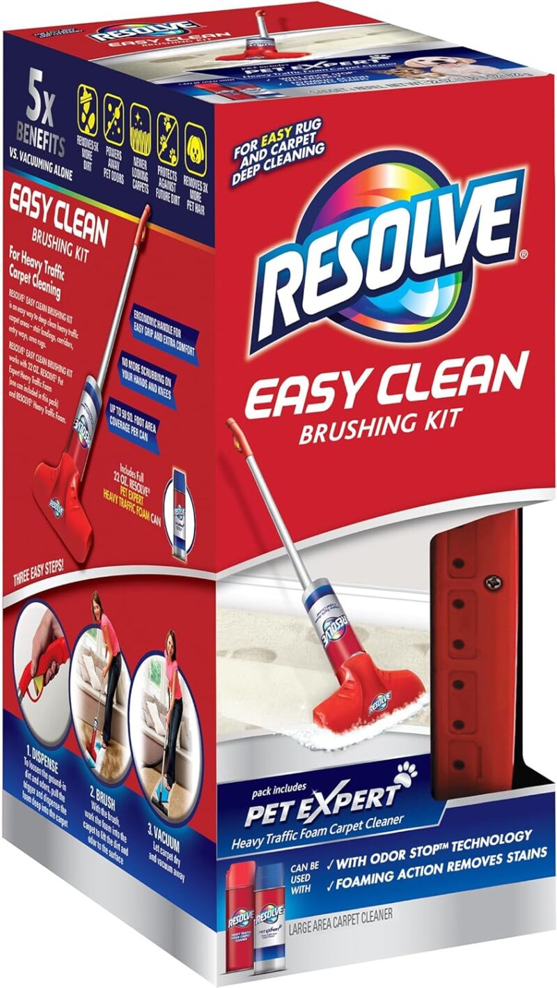 Resolve Easy Clean Pro Carpet Cleaner Gadget & Foam Spray Refill