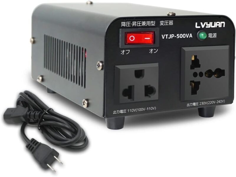LVYUAN（リョクエン）海外国内両用型変圧器 2023モデル