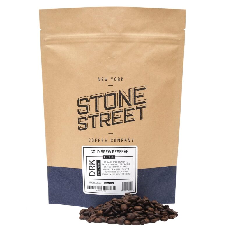 Stone Street Cold Brew Coffee, Strong & Smooth Blend