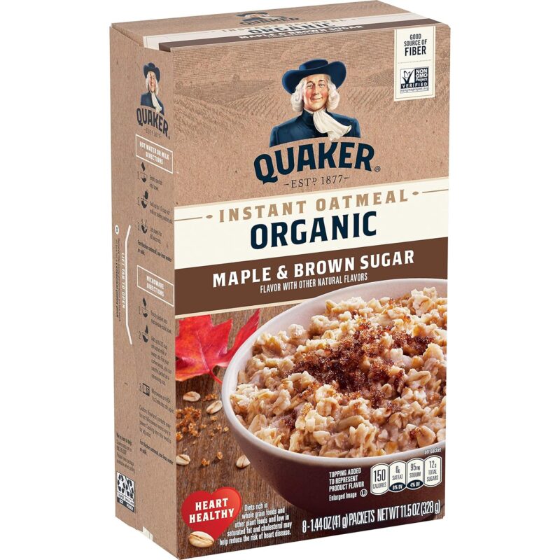 Quaker Organic Instant Oatmeal