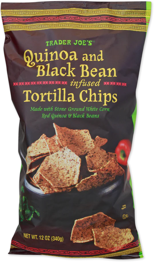 Quinoa & Black Bean Tortilla Chips