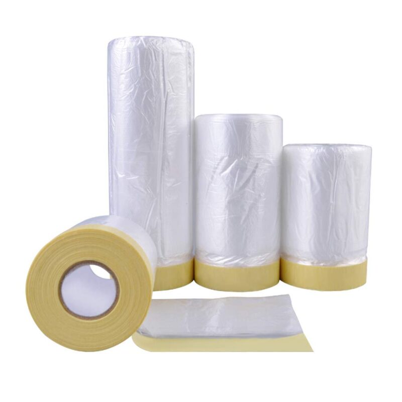 MyLifeUNIT Tape and Drape, Assorted Masking Paper for Automotive Painting Covering
